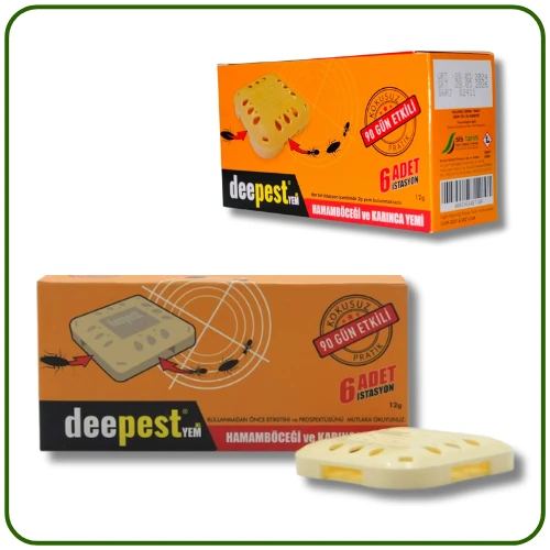 Deepest Hamamböceği ve Karınca Tablet Yem | 6 Kartuş - Resim 2