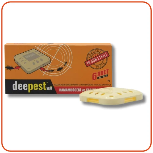 Deepest Hamamböceği ve Karınca Tablet Yem | 6 Kartuş ürün görseli 1
