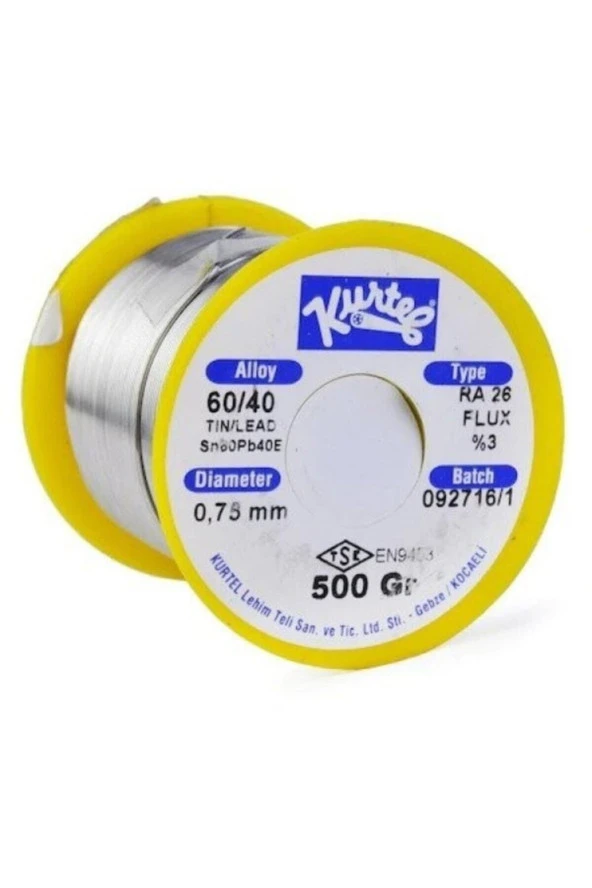 Kurtel Lehim Teli 1,2mm 500gr 60/40