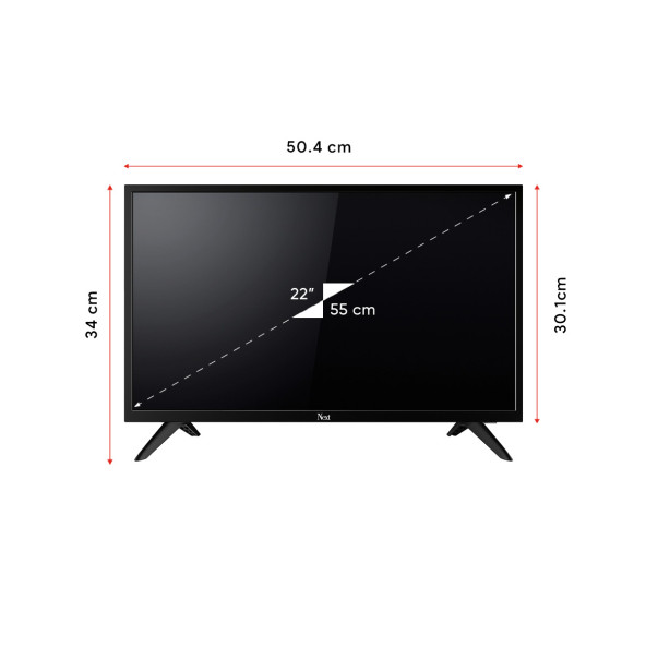 Next Ye-22020Kt Full Hd 22" 55 Ekran 12v Uydu Alıcılı Led Tv - 4