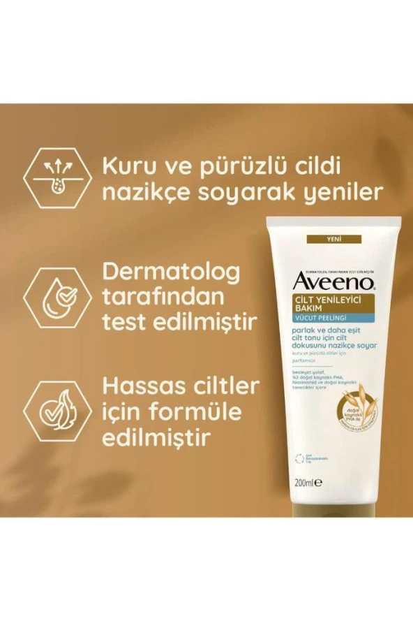 Aveeno Cilt Yenileyici Bakım Vücut Peelingi 200 Ml - 6