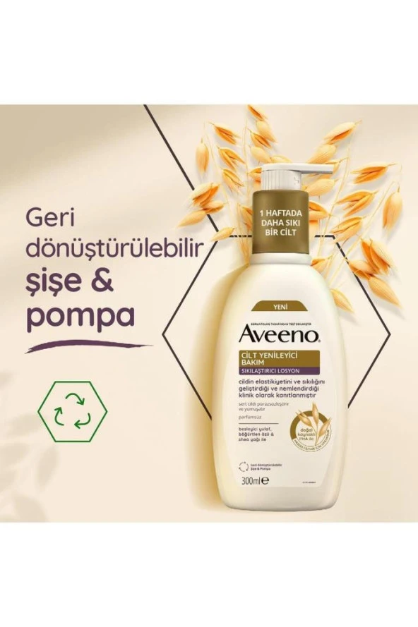 AVEENO Cilt Yenileyici Bakım Sıkılaştırıcı Losyon 300 ml - 3