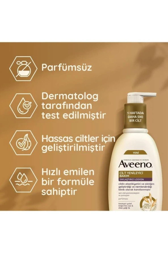 AVEENO Cilt Yenileyici Bakım Sıkılaştırıcı Losyon 300 ml - 5