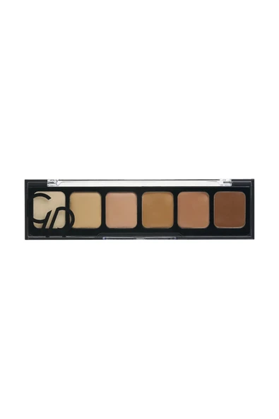 Golden Rose Correct&conceal Concealer Cream Palette No: 02 Medium To Dark - Kapatıcı Krem Palet