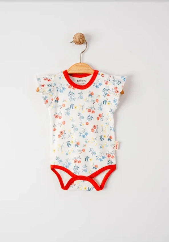 Tiffany Baby Sweat Theme Kız Çocuk  Yarım Kol Badi 11008 - 2