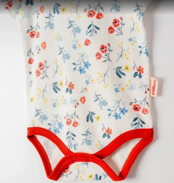 Tiffany Baby Sweat Theme Kız Çocuk  Yarım Kol Badi 11008 - 4
