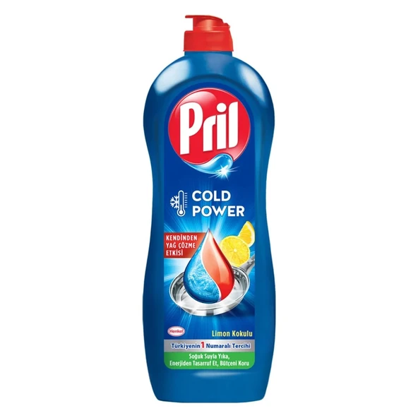 Pril Cold Power Sıvı Elde Yıkama Deterjanı 6 x 675 gr - 3
