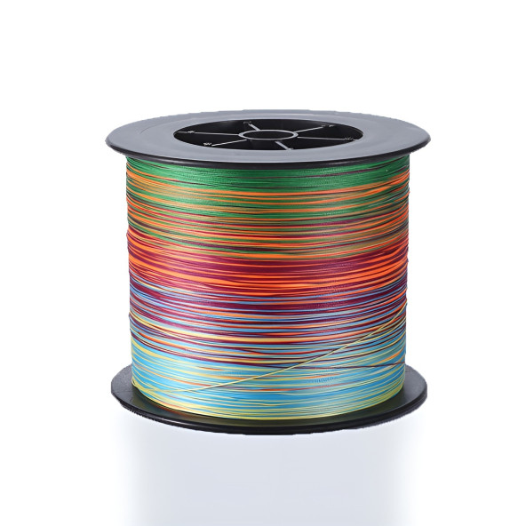 Hokkaido STRIKE X4-4 Katlı 500 Metre Multicolour 0.50 mm 43.2 kg çeker, ip,örgü,ipek misina - 3