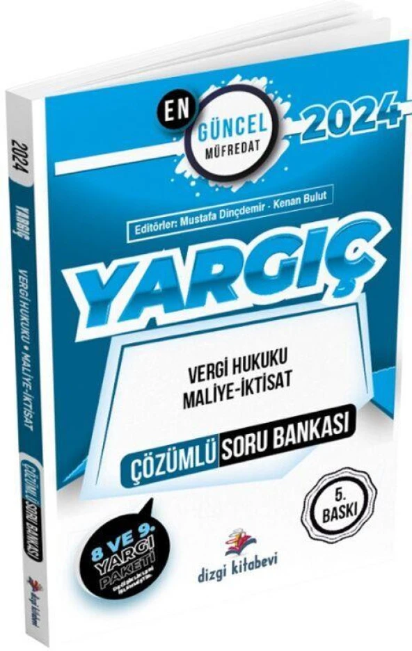 Yargıç Vergi Hukuku Maliye İktisat Soru Bankası Dizgi Kitap