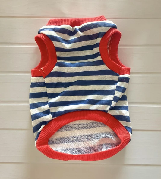 Nautical Summer Atlet Köpek Kıyafeti  Köpek Elbisesi - 5