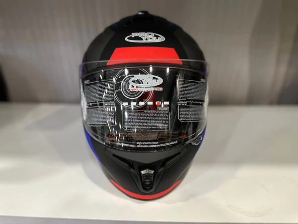 PROYOU FULL FACE KASK MAVİ HSB PRO800 - 2