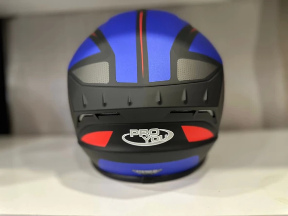 PROYOU FULL FACE KASK MAVİ HSB PRO800 - 4