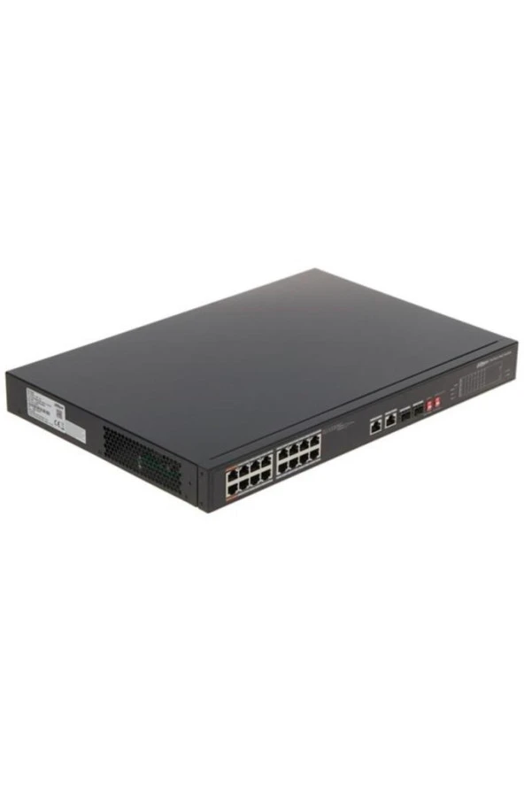Dahua PFS3218-16ET-135 16 Port PoE (135W) 10/100Mbps + 2xGB,2xSFP Uplink Switch