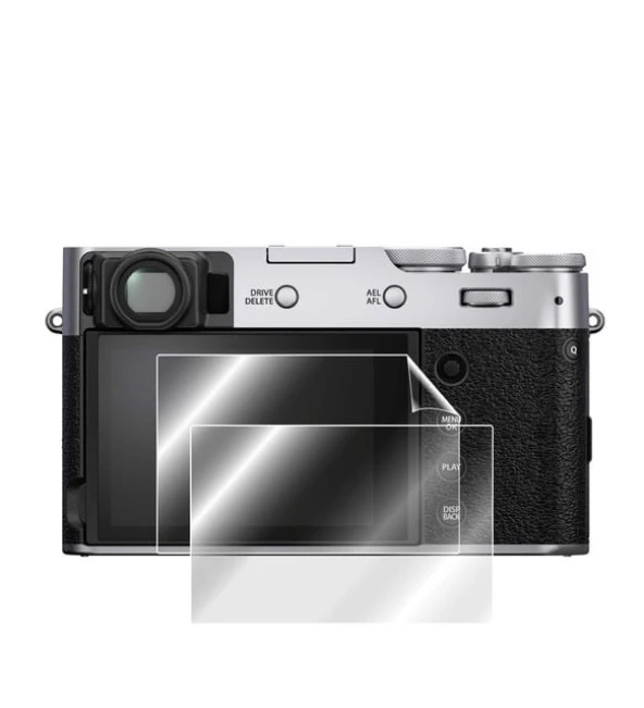 Tfy Store Fujifilm X100VI Fotoğraf Makinesi Uyumlu 3 Adet Şeffaf Ekran koruyucu Nano Jelatin - Resim 2