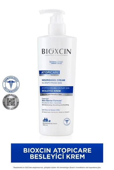 Bioxcin Atopicare Clinical Atopiye Eğilimli Ciltler Için Besleyici Krem 500 ml - 7