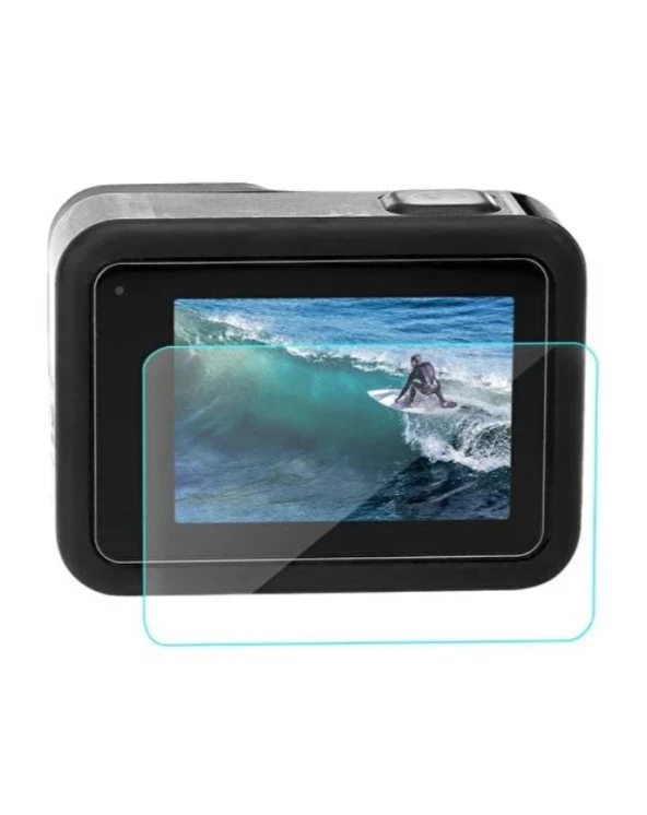 Tfy Store GoPro Hero 7 Silver 4K Uyumlu 4 Adet Ekran Koruyucu Nano Jelatin Koruma - 3