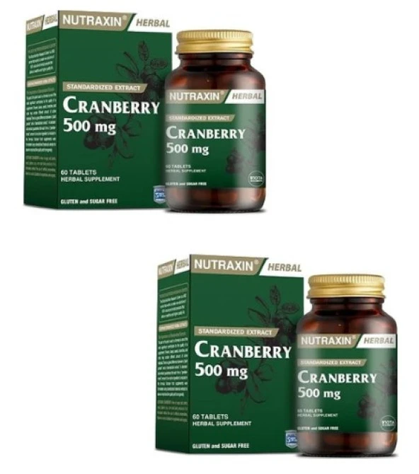Nutraxin Cranberry 60 Tablet 2 Adet