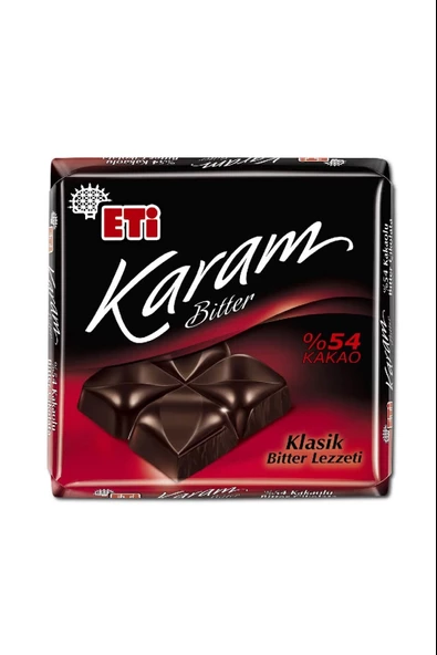 Eti Karam %54 Kakao 60  Gr