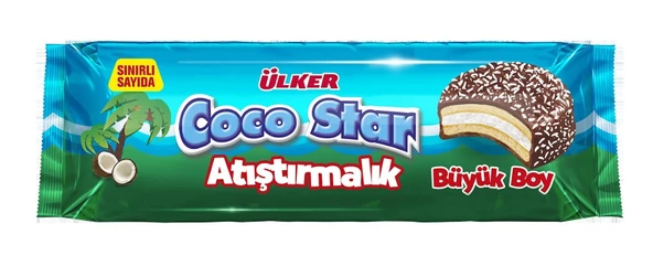 Ülker Cocostar Atıştırmalık Mp 72 Gr