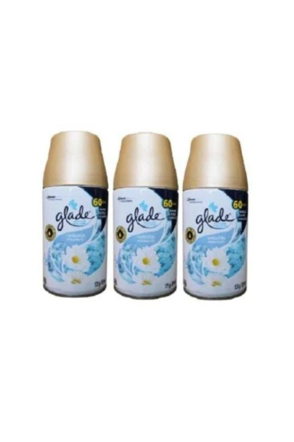 Glade Oda Kokusu X Yedek Sprey Temizliğin Ferahlığı 3 X 269 Ml