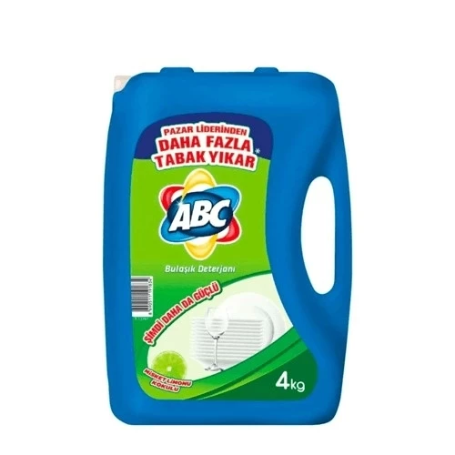 Abc Bulaşık Deterjanı Misket Limonu 4000 Ml