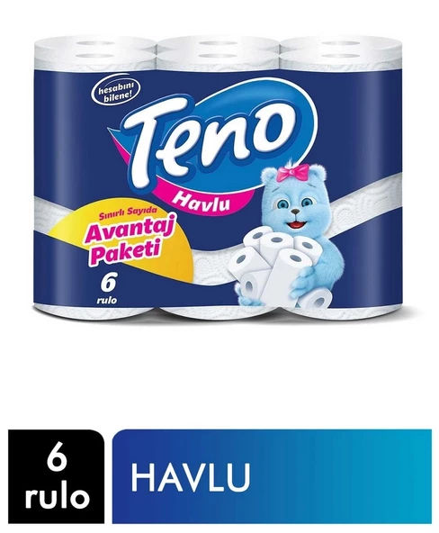 Teno Kağıt Havlu 6lı Avantaj