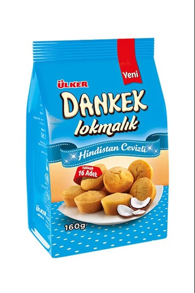 Ülker Dankek Lokmalık Hindistan Cevizli 160 Gr