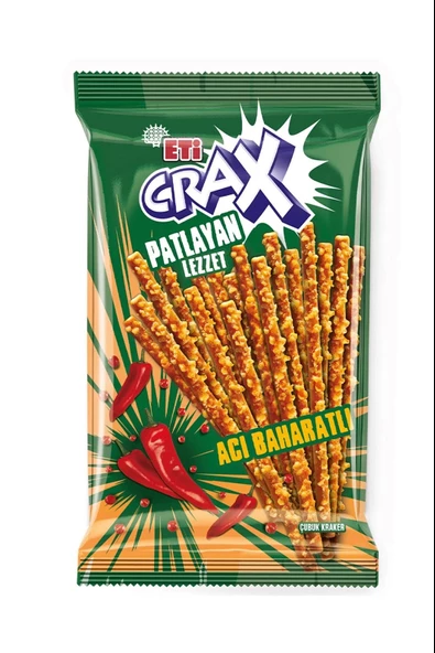 Eti Crax Patlayan Lezzet 50  Gr Acı Bah.