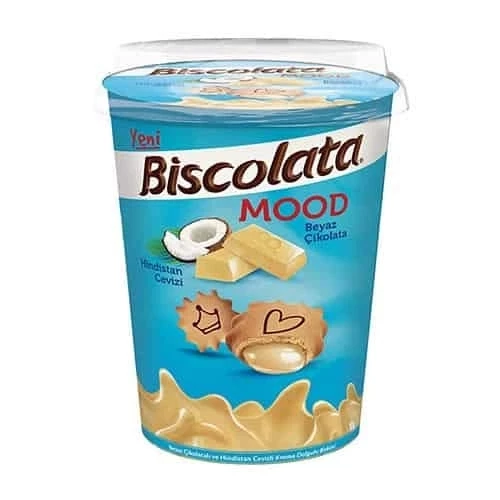 Biscolata Mood Beyaz Çikolata 125 Gr