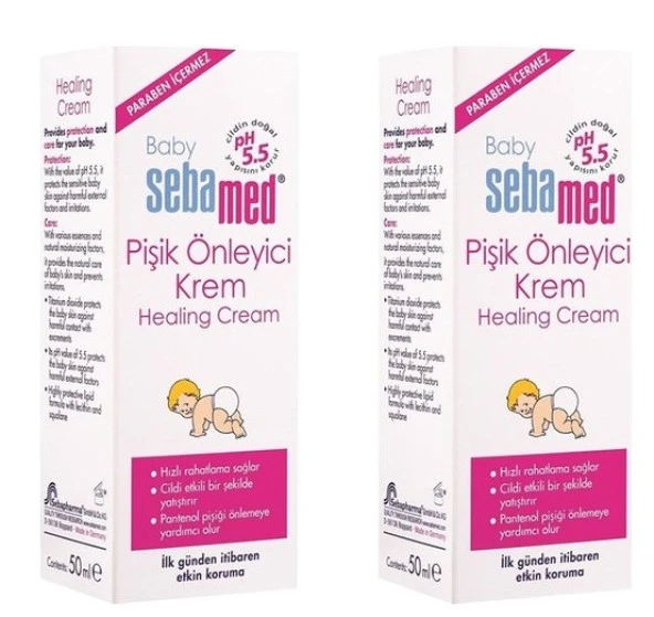 Sebamed Baby Pişik Önleyici Krem 50 ml 2 Adet