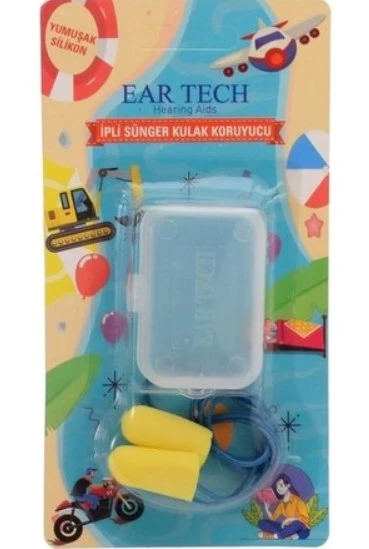 Ear Tech Kulak Tıkacı Silikon İpli