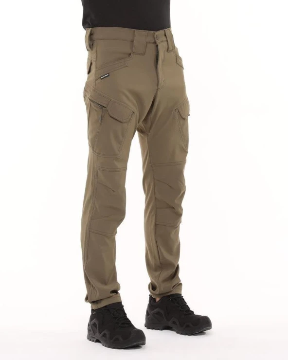 Likralı Outdoor Pantolon Haki - 7