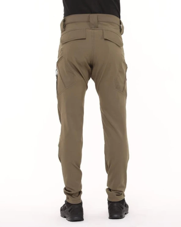 Likralı Outdoor Pantolon Haki - 8