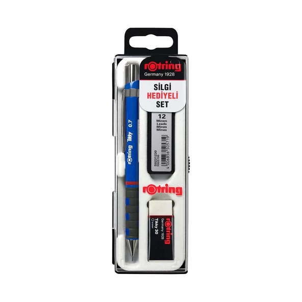Rotring Tikky Okul Seti Uç+ Silgi Hediyeli Versatil Seti 0.7 - 9
