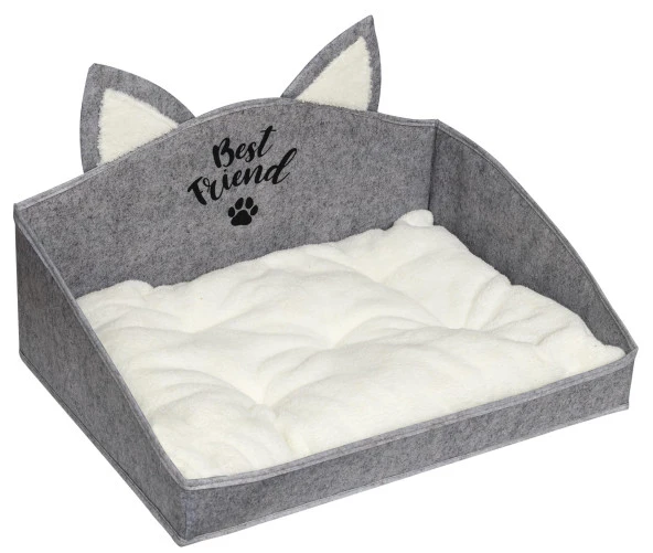Kedi Köpek Yatağı - Gri