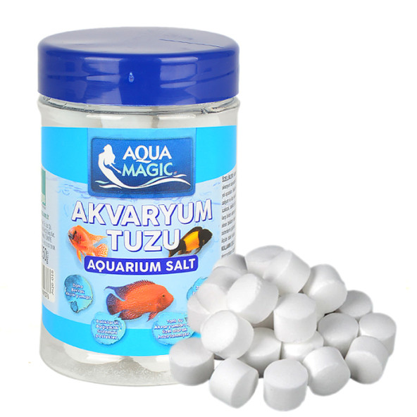 Aqua Magic Kavanoz Akvaryum Tuzu 250 gr - Tablet Akvaryum Tuzu ürün görseli 1