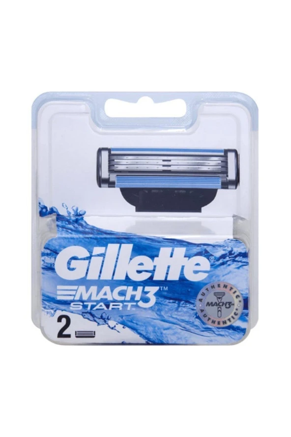 Gillette Mach3 Start Yedek Tıraş 2'li Bıçağı