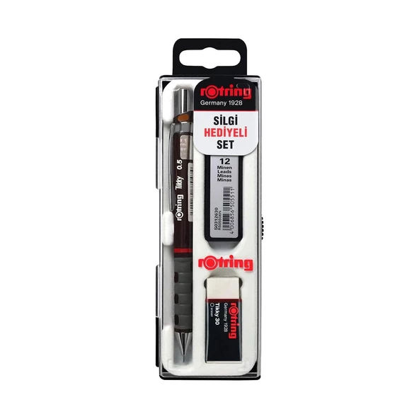 Rotring Tikky Okul Seti Uç+ Silgi Hediyeli Versatil Seti 0.5 - 2