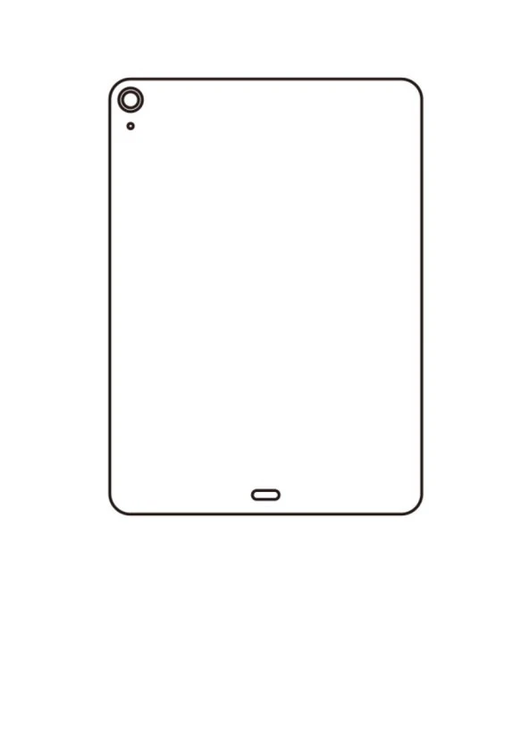 Tfy Store iPad Air 5.nesil Arka Uyumlu Ekran Koruyucu Nano Jelatin Koruma - 3