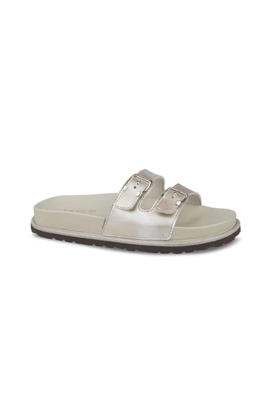 Ceyo 9990 Kadı Çift Toka Simli Günlük Terlik - 2