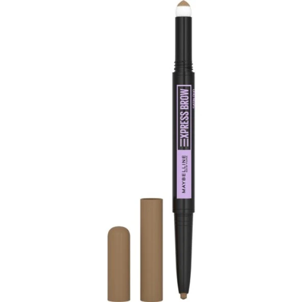 Maybelline New York Brow Satin Çift Taraflı 04 Koyu Kahve Kaş Kalemi