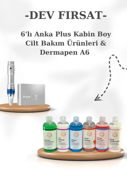 Anka Plus Kabin Boy(500ML) Cilt Bakım Ürünleri & Dermapen A6