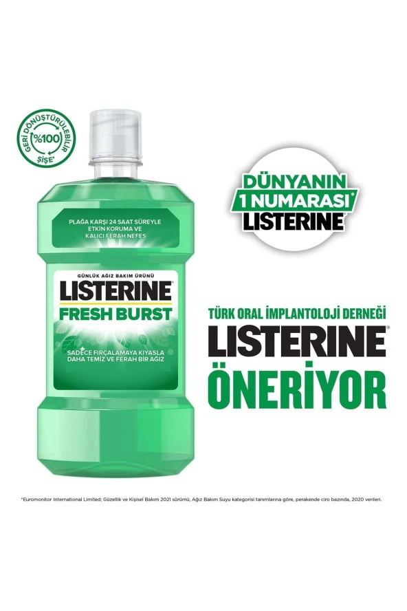 Listerine Fresh Brust 500 Ml - 2
