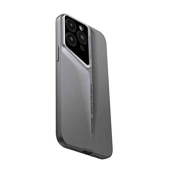iPhone 15 Pro Uyumlu  Uyumlu KılıfUltra İnce Kamera Korumalı Sert Rubber Procase Kapak - 4