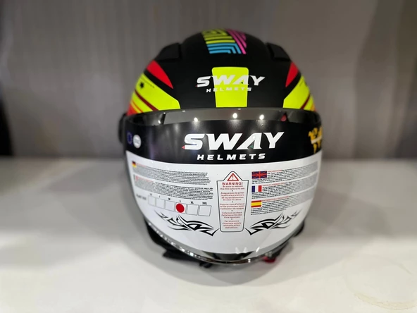KASK SWAY SW 765 COLOUR FULL ÇENESİZ - 2