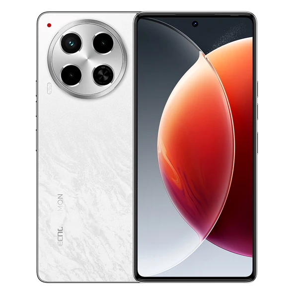 Tecno Camon 30 256 12+12 GB Ram  (Tecno Türkiye Garantili) Beyaz