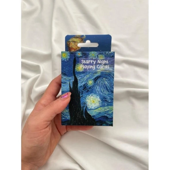 Van Gogh Yıldızlı Gece İskambil Poker Kartı - 3