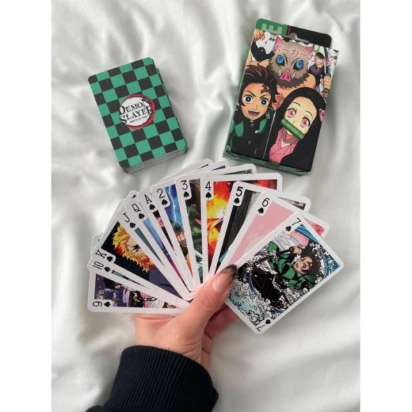 Anime Demon Slayer İskambil Poker Kartı