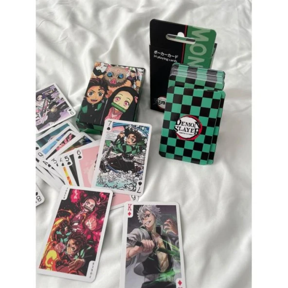 Anime Demon Slayer İskambil Poker Kartı - 2