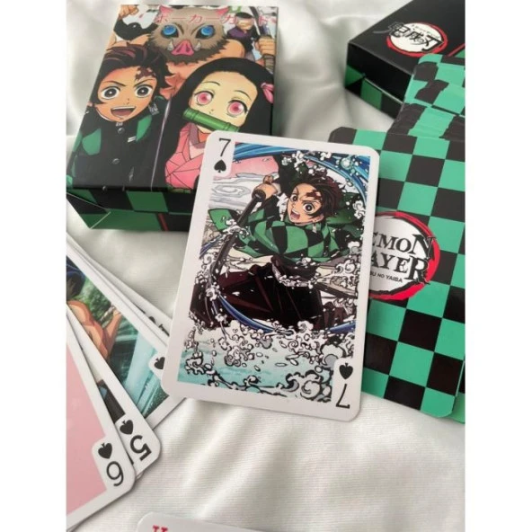 Anime Demon Slayer İskambil Poker Kartı - 3
